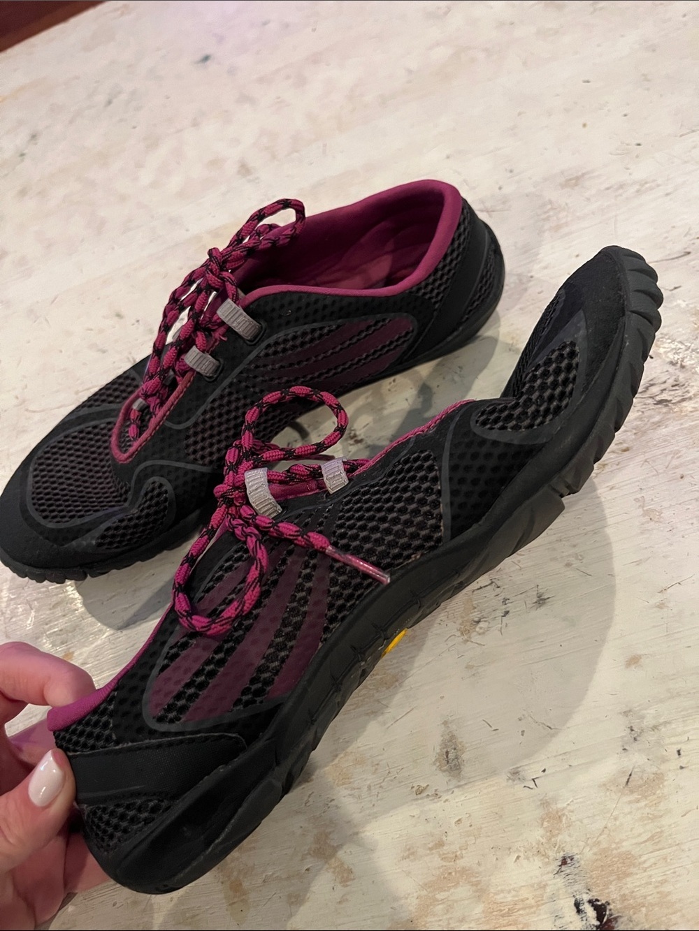 Merrell Pace Glove 2 in pink & black | size 7.5 - Picture 4 of 6